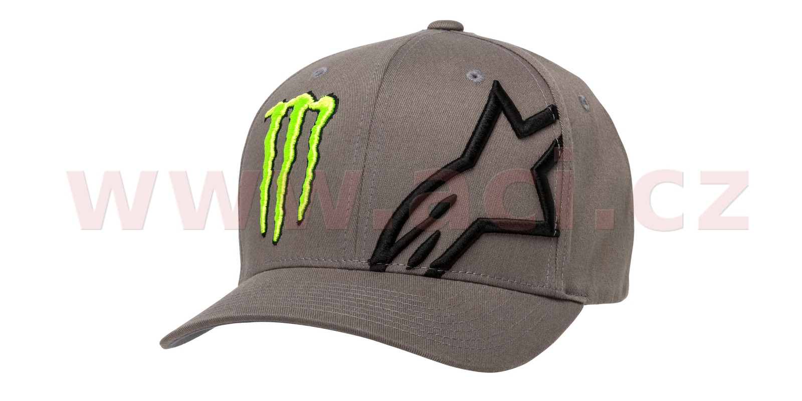 kšiltovka MONSTER CORP HAT, ALPINESTARS (šedá)