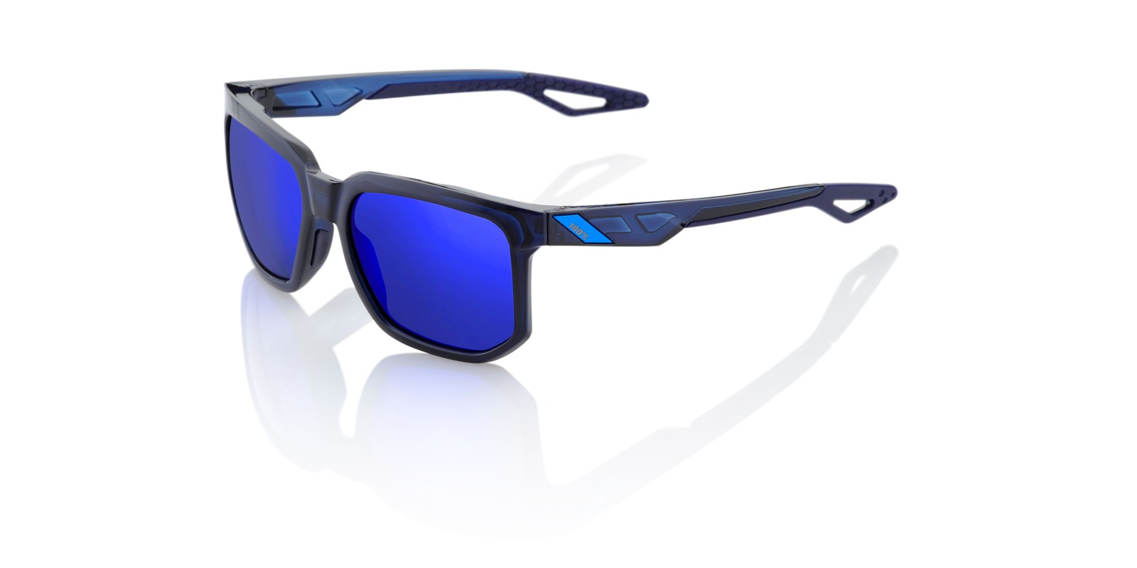 sluneční brýle CENTRIC Polished Translucent Blue, 100% - USA (zabarvená modré skla)