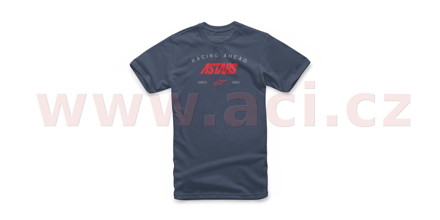 triko LOCKUP TEE krátký rukáv, ALPINESTARS (tmavě modrá)