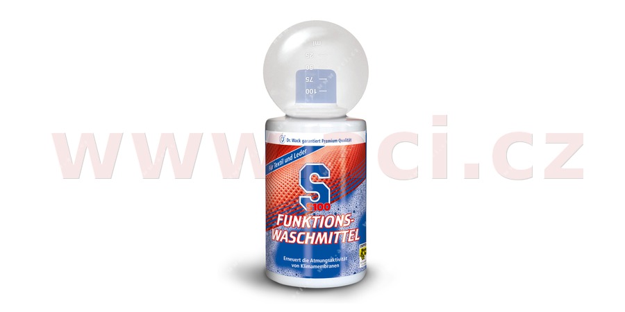 S100 prací prostředek pro funkční oblečení - Funktions-Waschmittel 250 ml